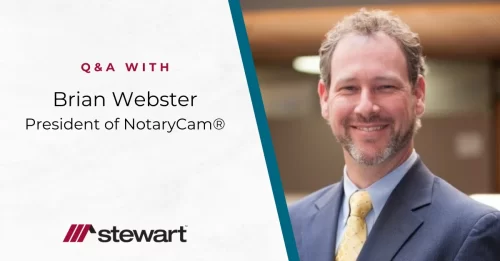 NotaryCam President Brian Webster