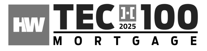 HousingWire Tech 100 Award 2025